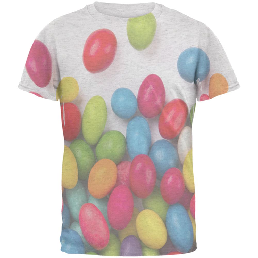 Halloween Jelly Beans Mens T Shirt Men's T-Shirts Old Glory 2XL White 