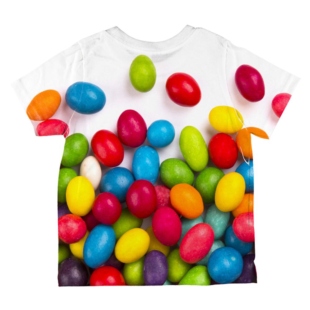 Halloween Jelly Beans All Over Toddler T Shirt Toddler T-Shirts Old Glory   