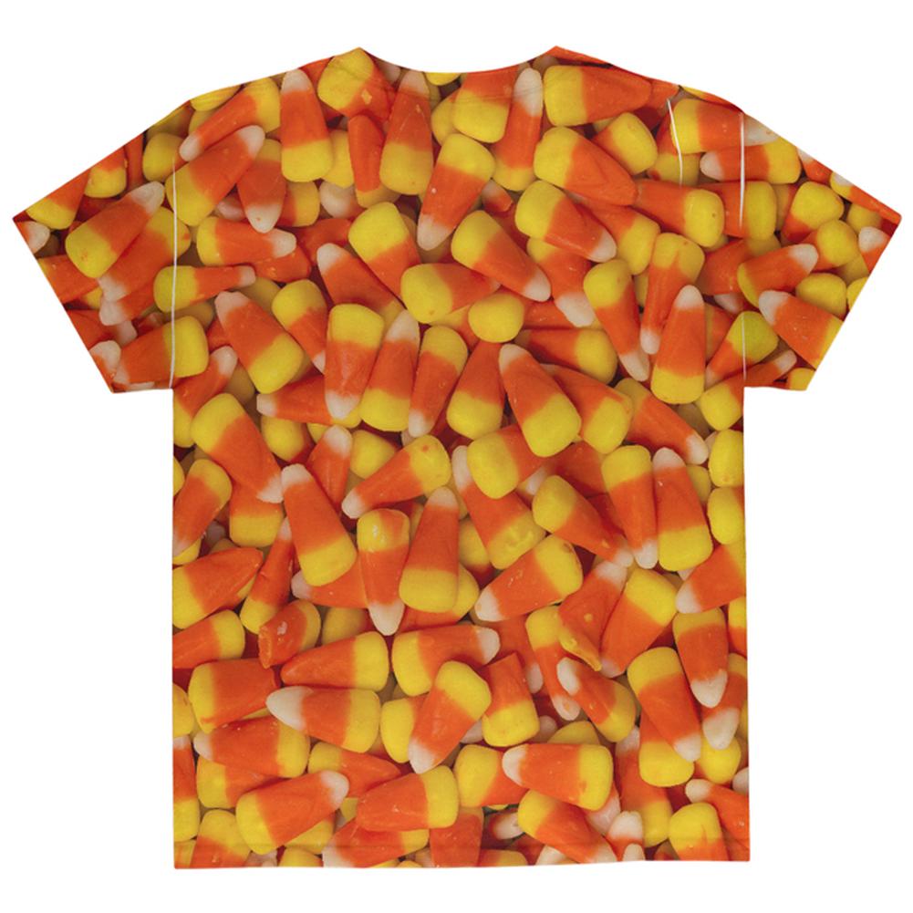 Halloween Candy Corn All Over Youth T Shirt Youth T-Shirts Old Glory   