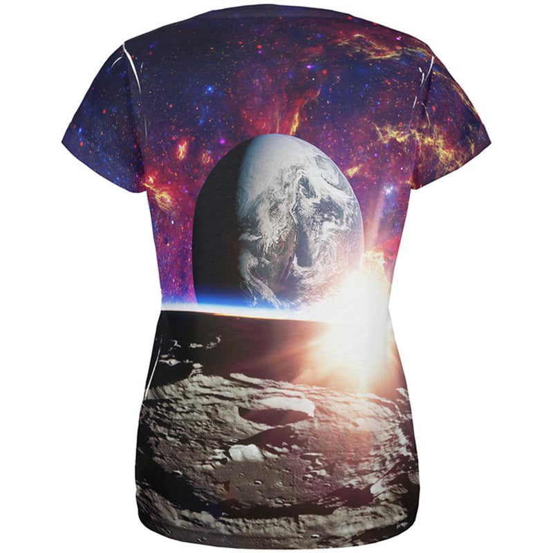 Explore The Infinity Of Space All Over Womens T Shirt Women's T-Shirts Old Glory   