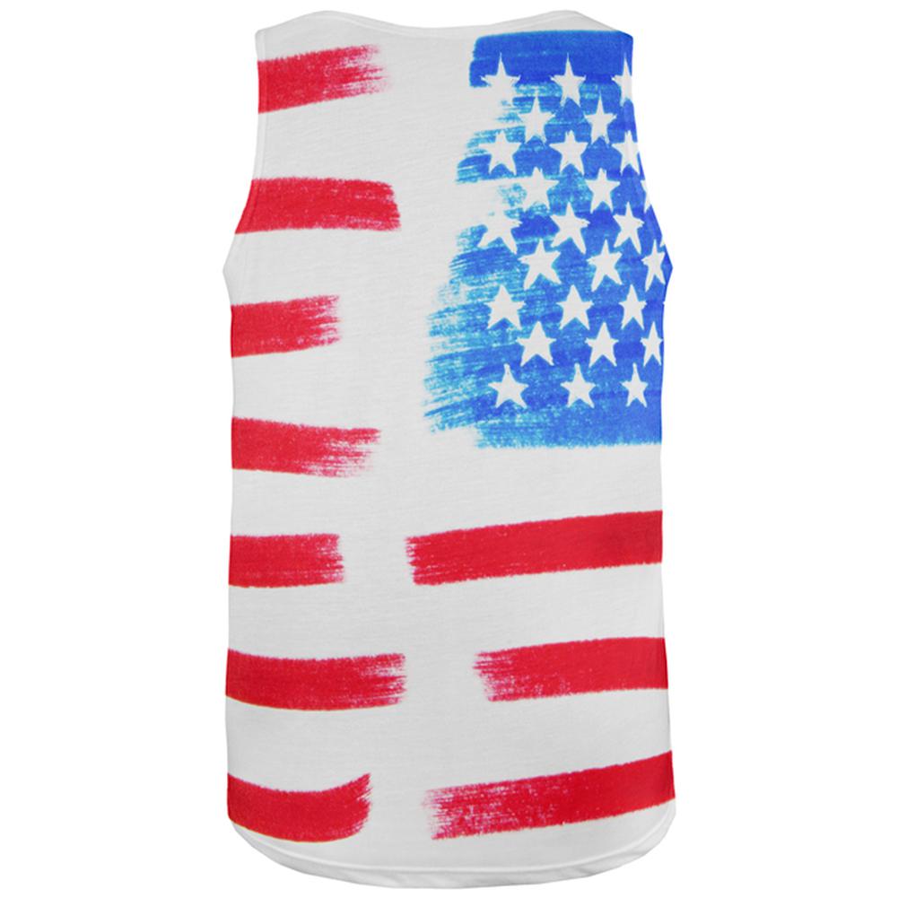 4th of July Color Me American All Over Mens Tank Top Men's Tank Tops Old Glory   