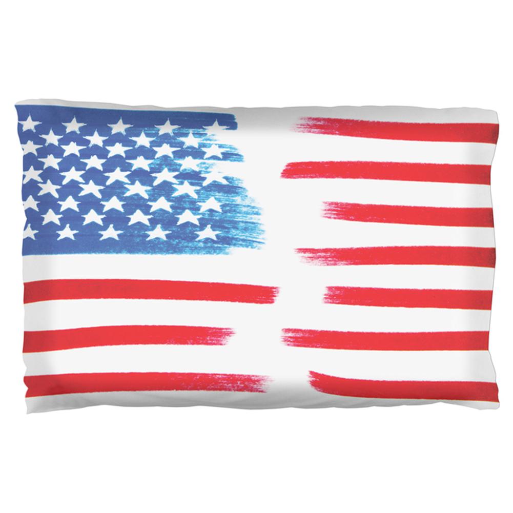 4th of July Color Me American Pillow Case Pillowcases Old Glory OS Multi 