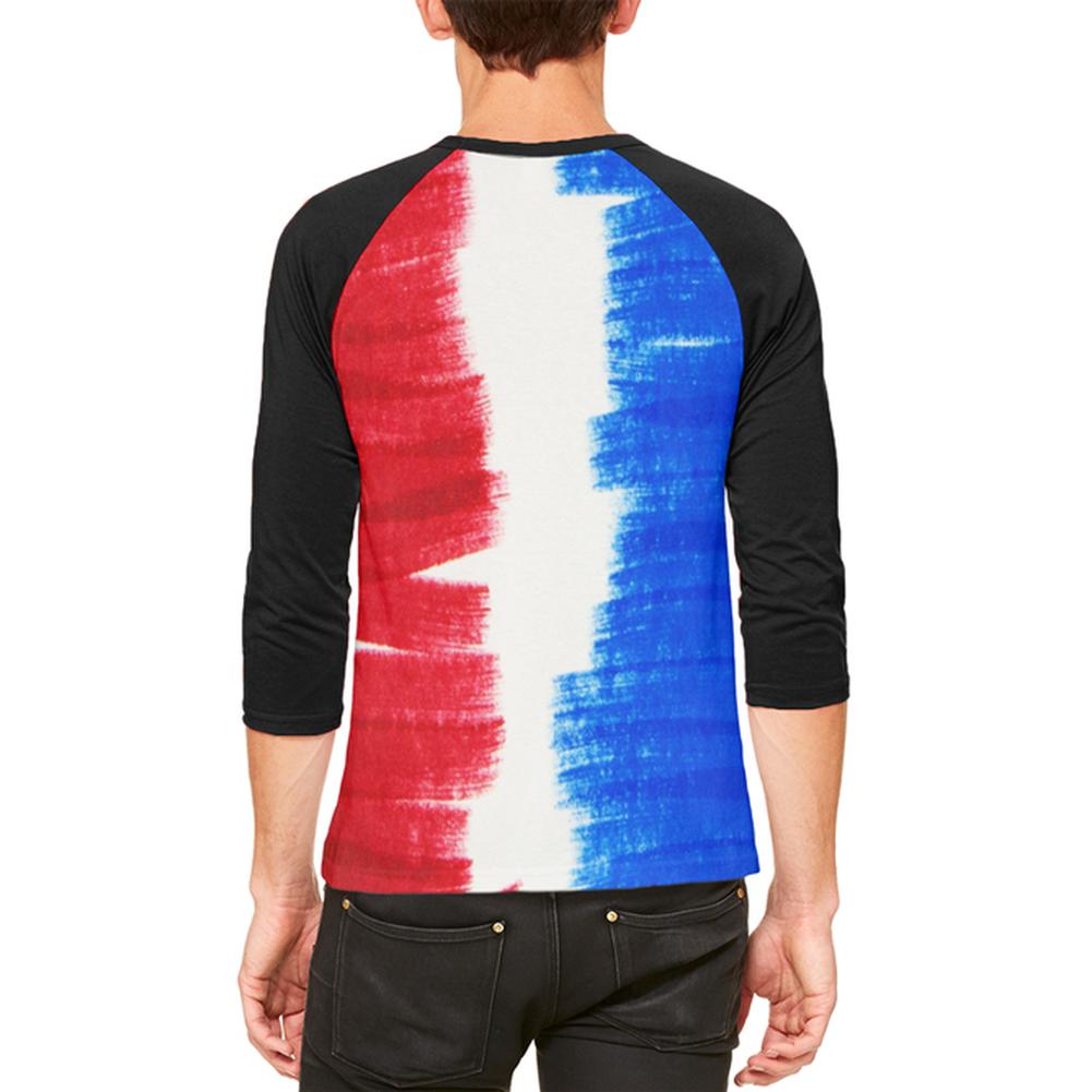 Color Me French Mens Raglan T Shirt Men's T-Shirts Old Glory   