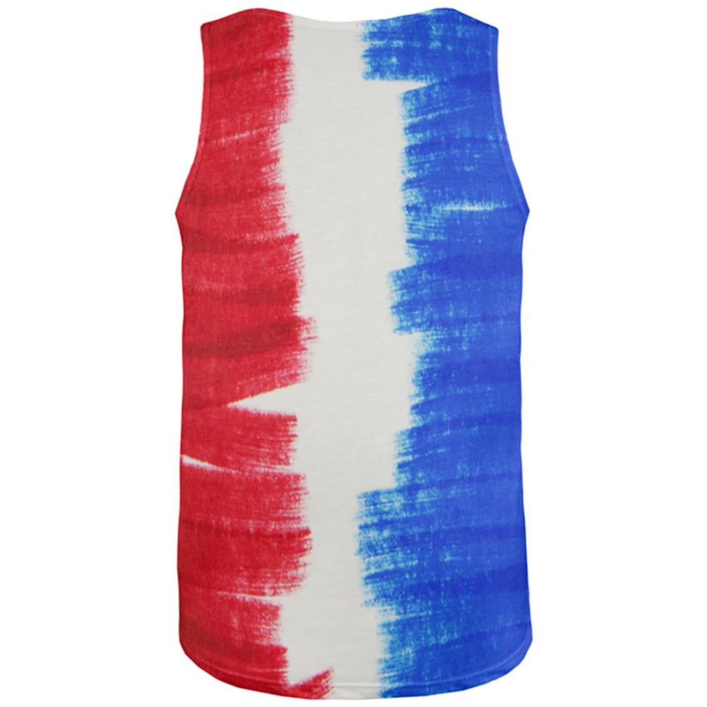 Color Me French All Over Mens Tank Top Men's Tank Tops Old Glory   