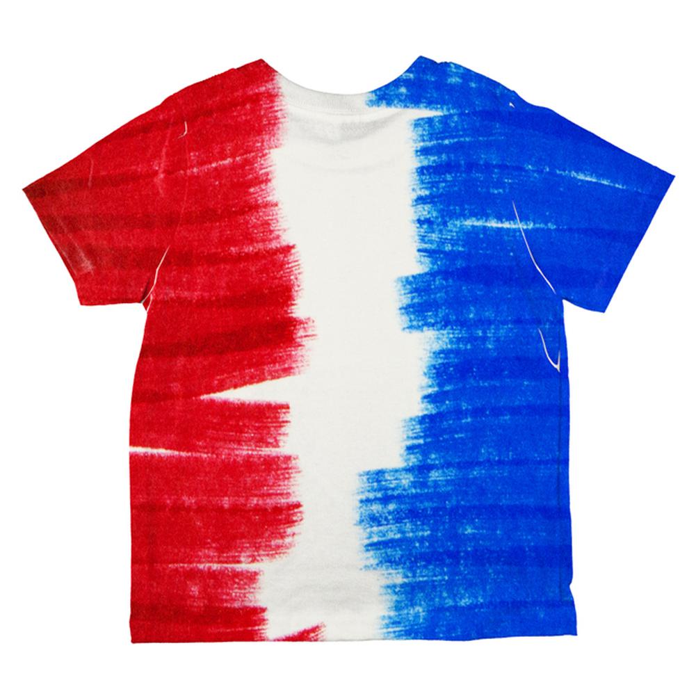 Color Me French All Over Toddler T Shirt Toddler T-Shirts Old Glory   