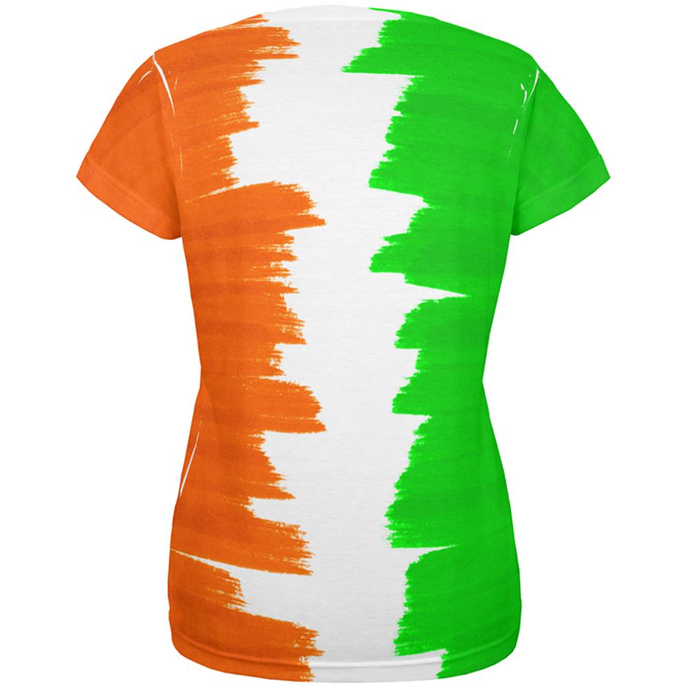 St Patrick's Day Color Me Irish All Over Womens T Shirt Women's T-Shirts Old Glory   