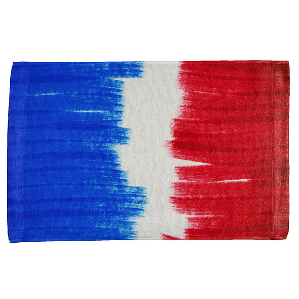 Color Me French All Over Hand Towel Hand Towel Old Glory OS Multi 