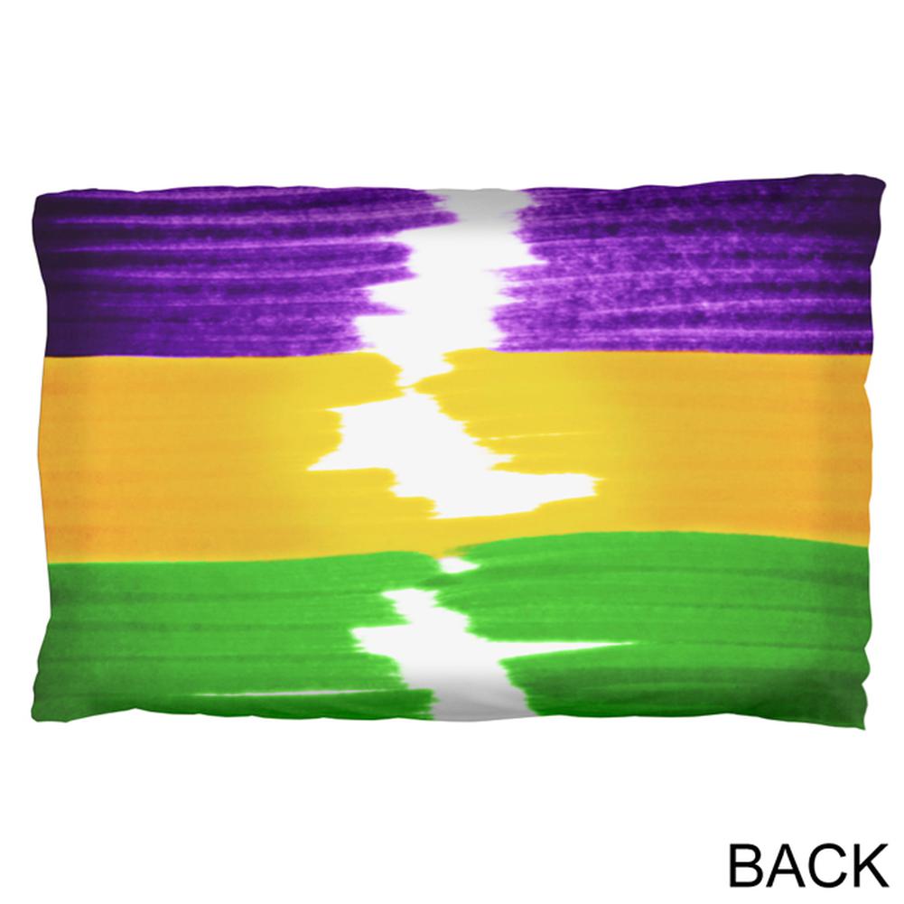 Mardi Gras Color Me Cajun Pillow Case Pillowcases Old Glory   