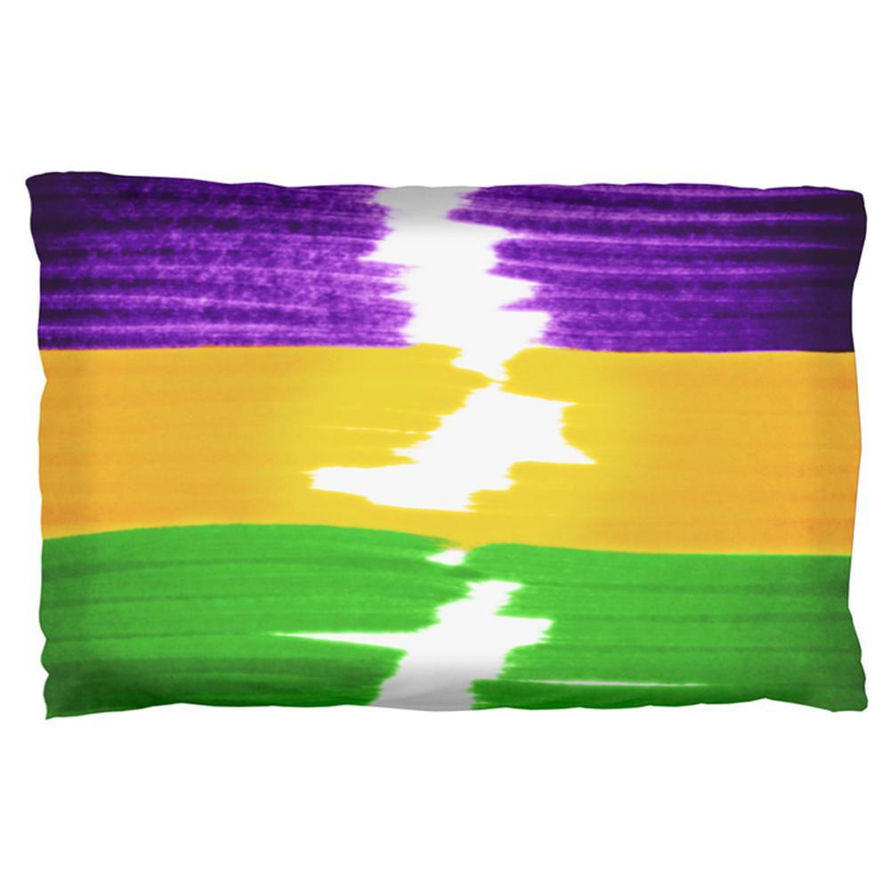 Mardi Gras Color Me Cajun Pillow Case Pillowcases Old Glory OS Multi 