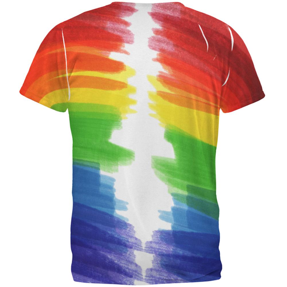 Color Me Gay Lesbian Pride All Over Mens T Shirt Men's T-Shirts Old Glory   