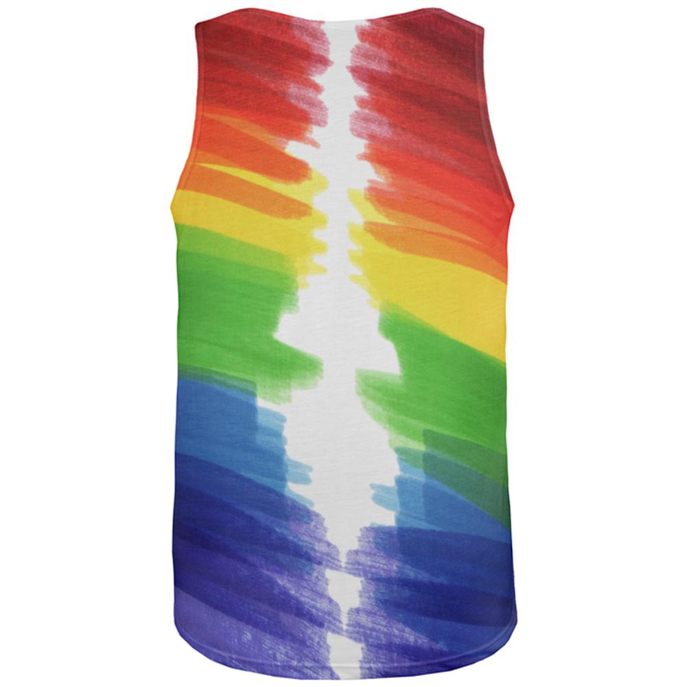 Color Me Gay Lesbian Pride All Over Mens Tank Top Men's Tank Tops Old Glory   