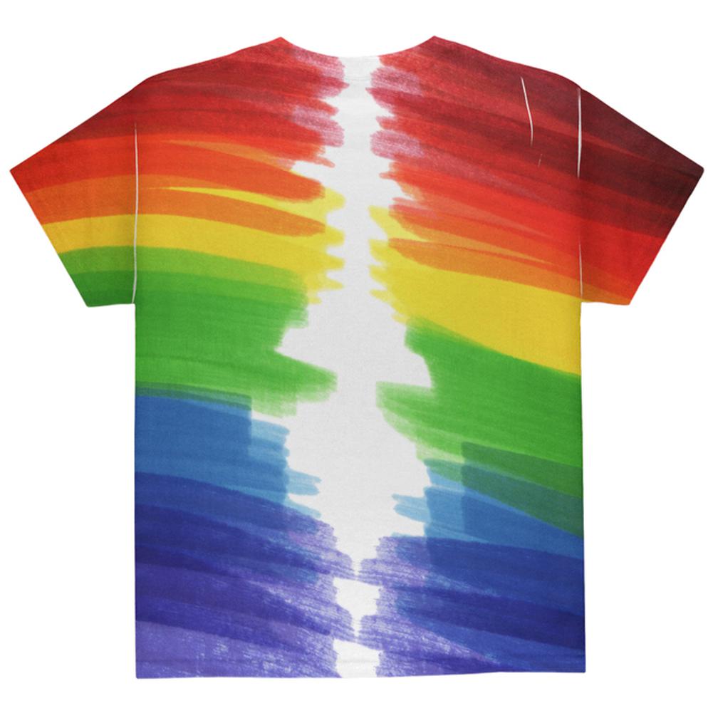 Color Me Gay Lesbian Pride All Over Youth T Shirt Youth T-Shirts Old Glory   