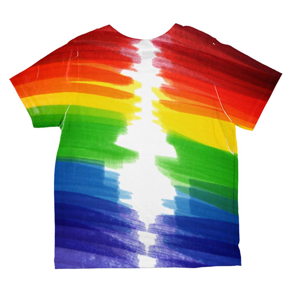 Color Me Gay Lesbian Pride All Over Toddler T Shirt Toddler T-Shirts Old Glory   