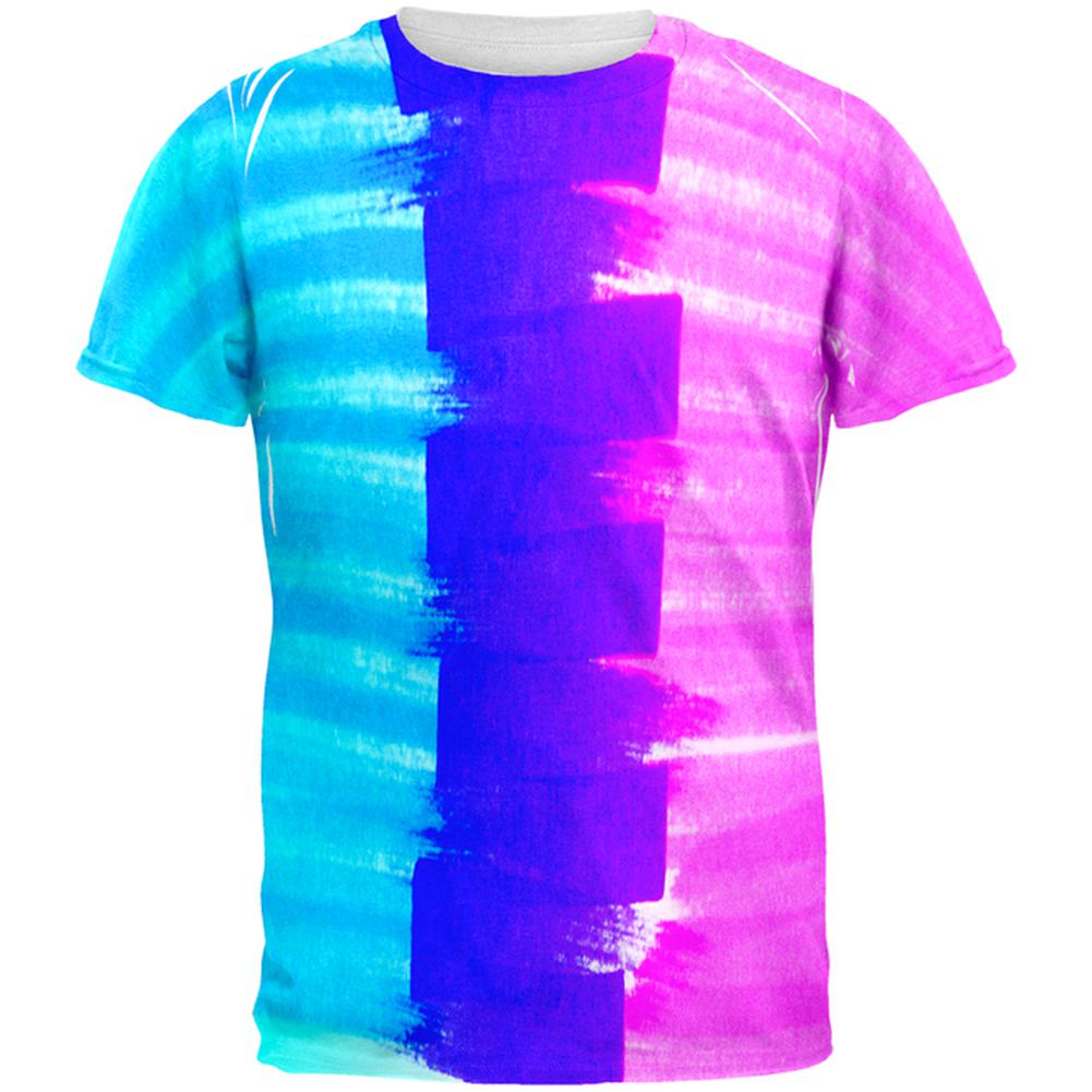 Color Me Transgender All Over Mens T Shirt Men's T-Shirts Old Glory 2XL Multi 