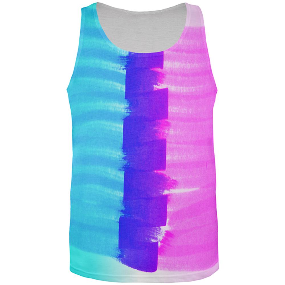 Color Me Transgender All Over Mens Tank Top Men's Tank Tops Old Glory 2XL Multi 