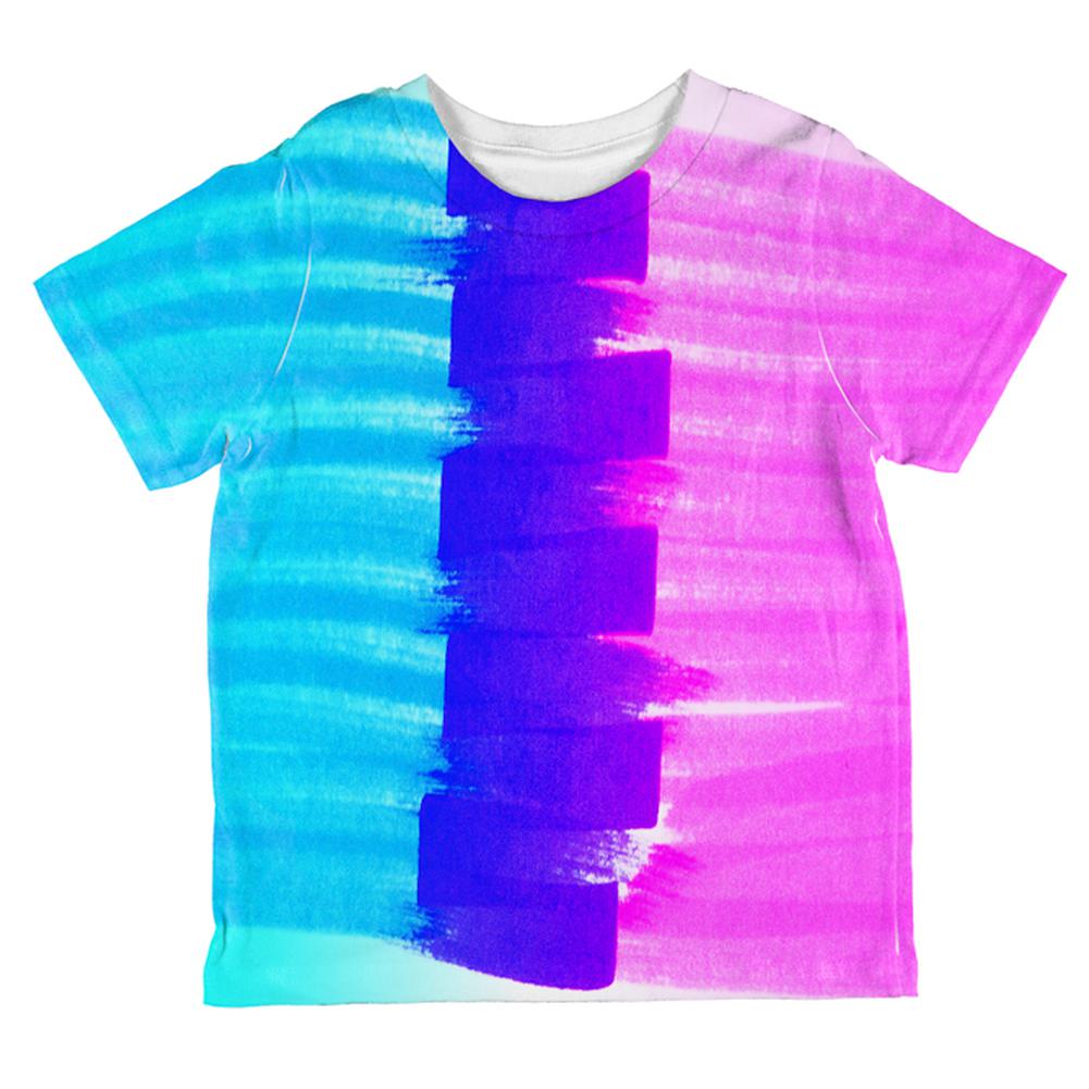 Color Me Transgender All Over Toddler T Shirt Toddler T-Shirts Old Glory 2T Multi 