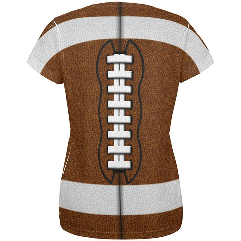 Fantasy Football MVP Hall Of Fame All Over Womens T Shirt Women's T-Shirts Old Glory   