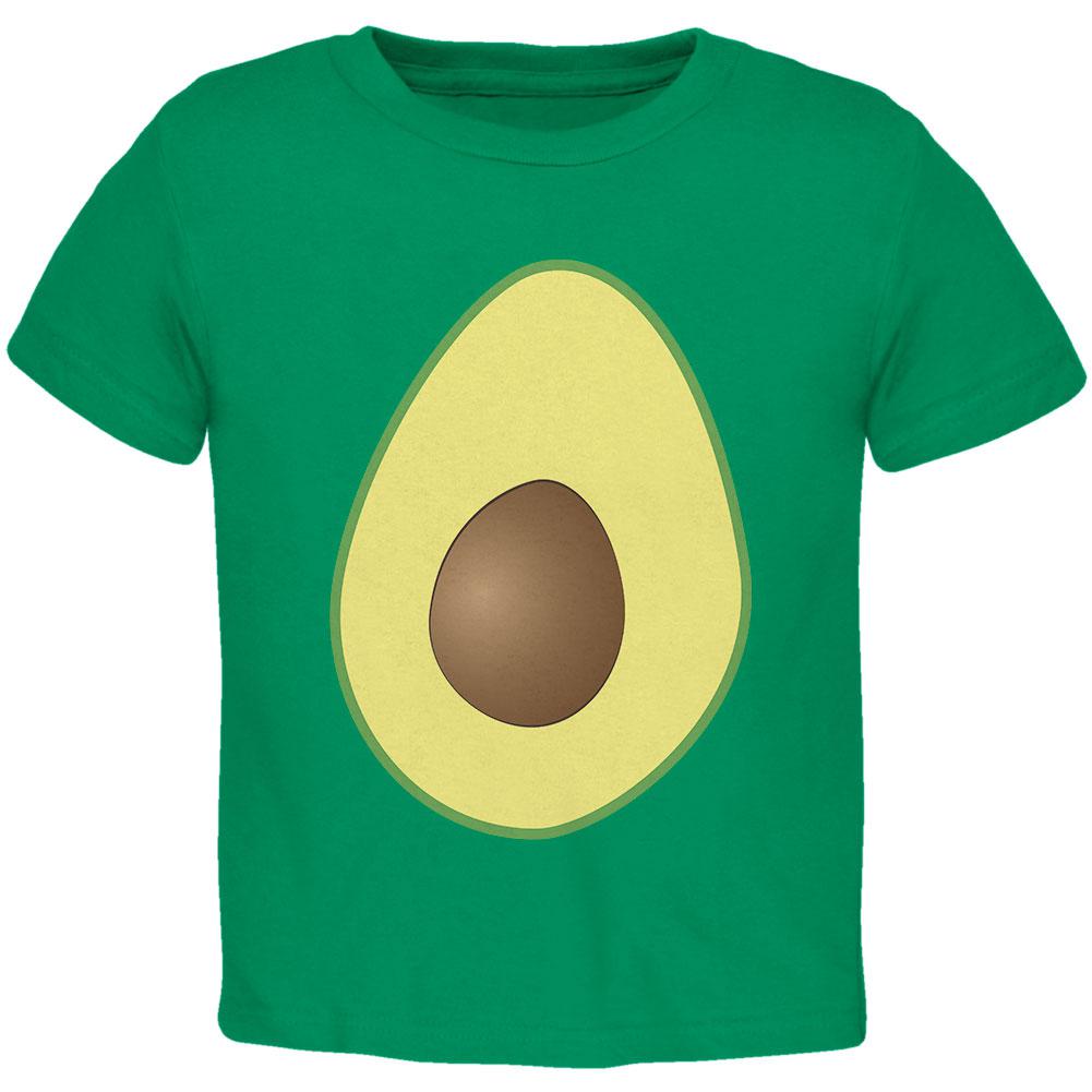 Halloween Avocado Costume Toddler T Shirt Toddler T-Shirts Old Glory 2T Kelly Green 