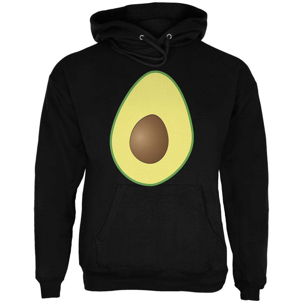 Halloween Avocado Costume Mens Hoodie Men's Hoodies Old Glory 2XL Black 