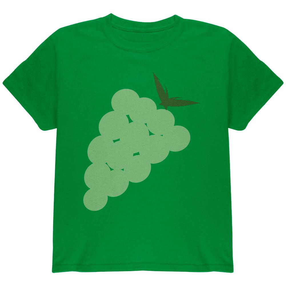 Halloween Green Grape Costume Youth T Shirt Youth T-Shirts Old Glory LG Irish Green 