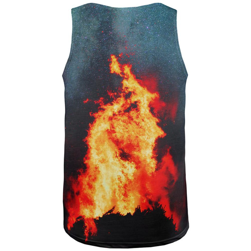 Autumn Fall It's Bonfire Season All Over Mens Tank Top Men's Tank Tops Old Glory   