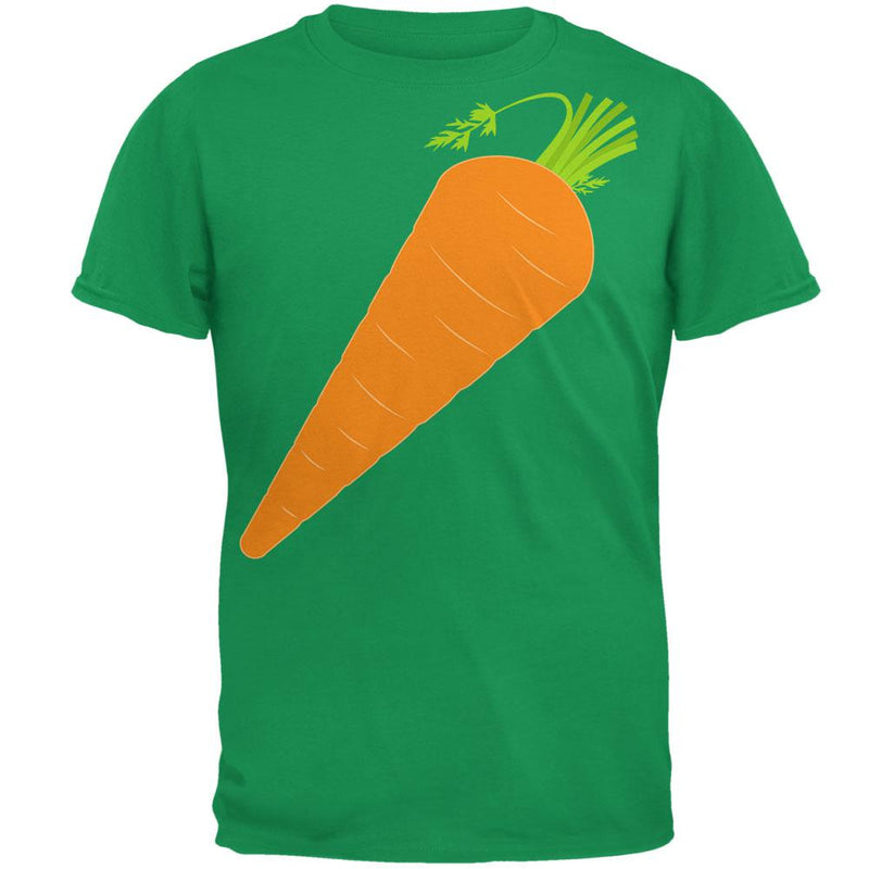 Halloween Vegetable Carrot Costume Mens T Shirt Men's T-Shirts Old Glory 2XL Irish Green 