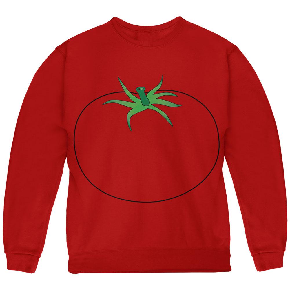 Halloween Fruit Vegetable Tomato Costume Youth Sweatshirt Youth Sweatshirts Old Glory LG Red 