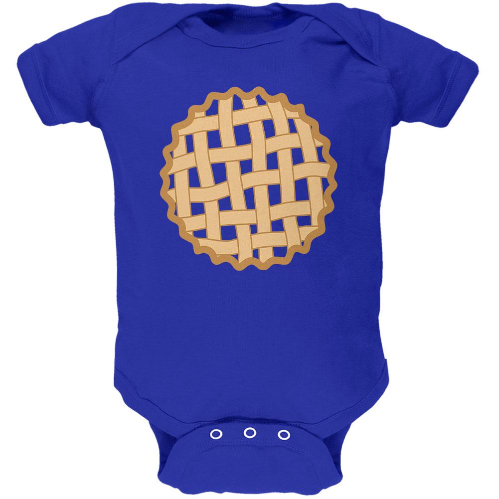 Halloween Lattice Pie Costume Blueberry Soft Baby One Piece Baby One Piece Old Glory 12MO Royal 