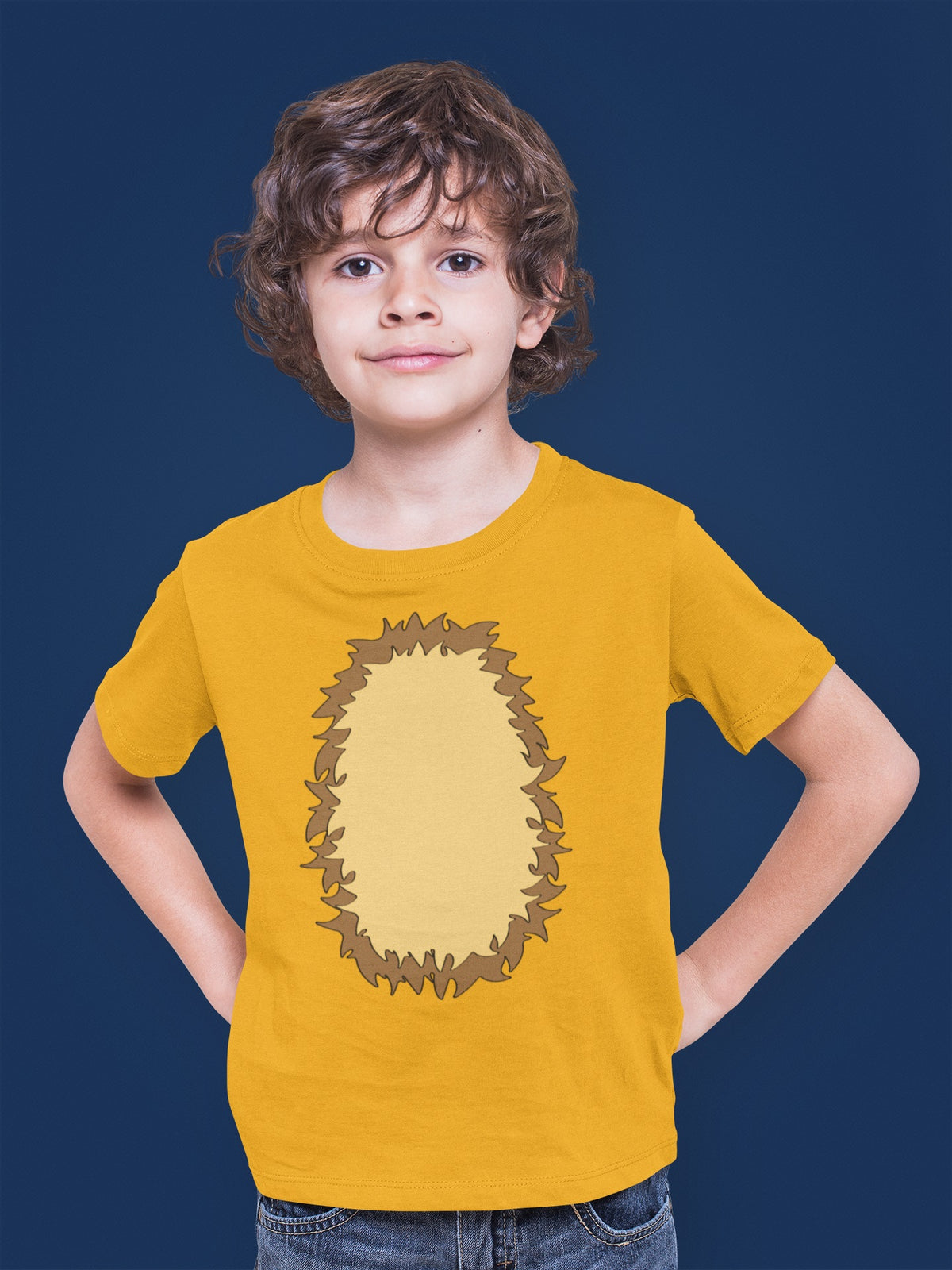 Halloween Lion Costume Youth T Shirt Youth T-Shirts Old Glory   