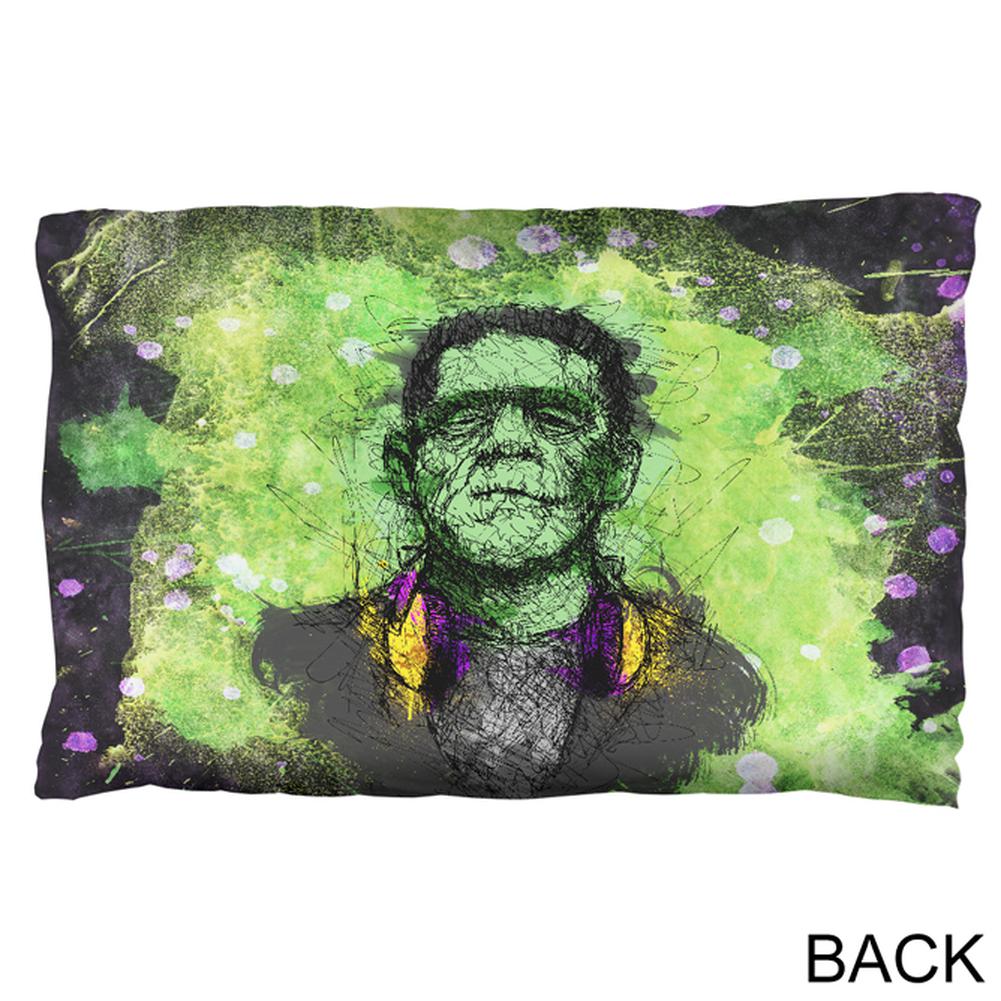 Halloween Frankenstein Raver Horror Movie Monster Pillow Case Pillowcases Old Glory   