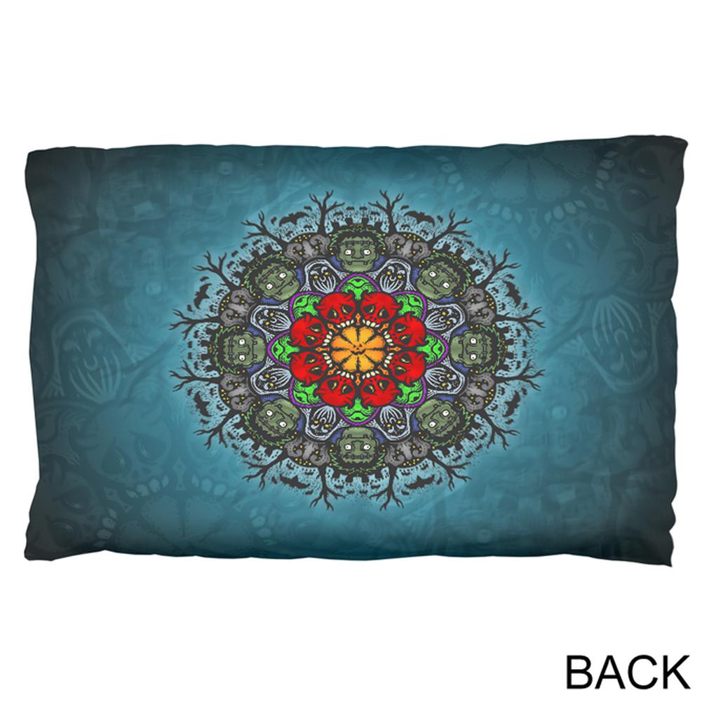 Halloween Classic Movie Monster Mandala Pillow Case Pillowcases Old Glory   