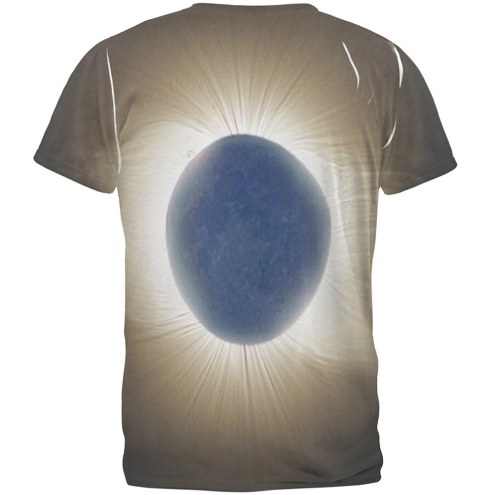 Crown of the Sun Solar Eclipse 2017 All Over Mens T Shirt Men's T-Shirts Old Glory   