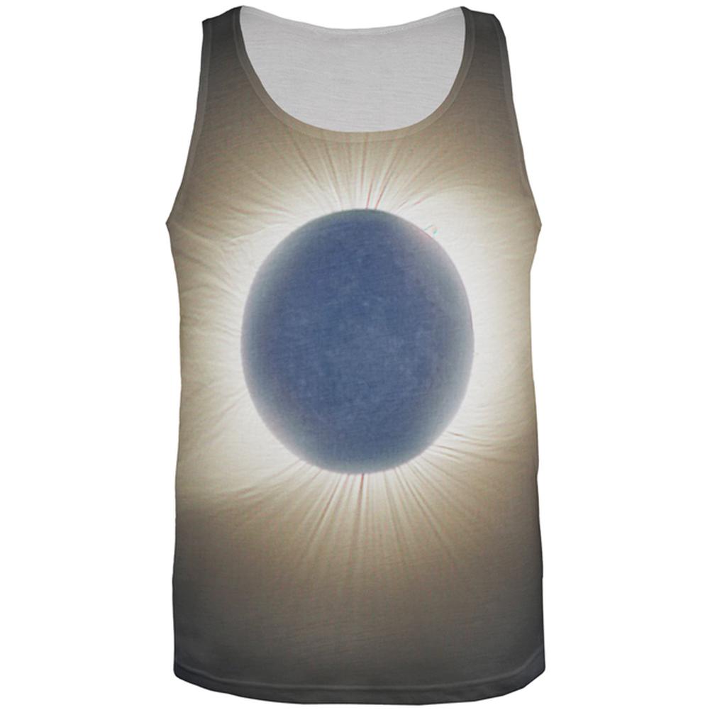 Crown of the Sun Solar Eclipse 2017 All Over Mens Tank Top Men's Tank Tops Old Glory 2XL Multi 