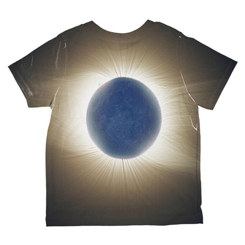 Crown of the Sun Solar Eclipse 2017 All Over Toddler T Shirt Toddler T-Shirts Old Glory   