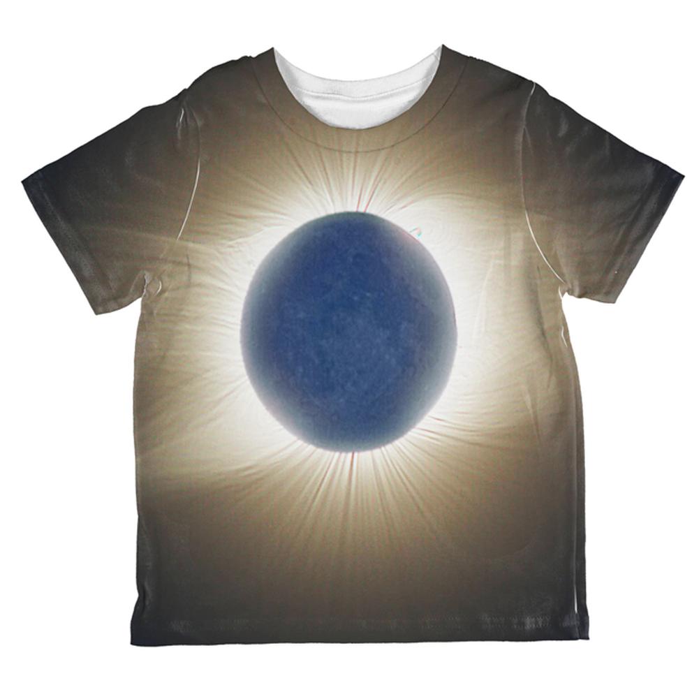 Crown of the Sun Solar Eclipse 2017 All Over Toddler T Shirt Toddler T-Shirts Old Glory 2T Multi 