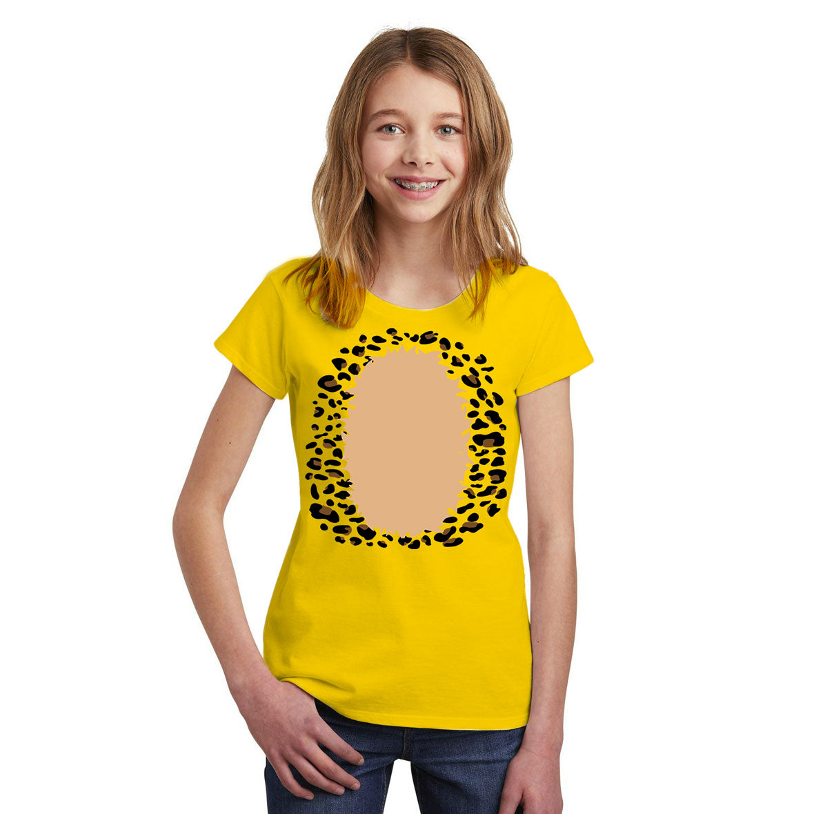 Halloween Costume Leopard Youth Costume T Shirt Youth T-Shirts Old Glory   