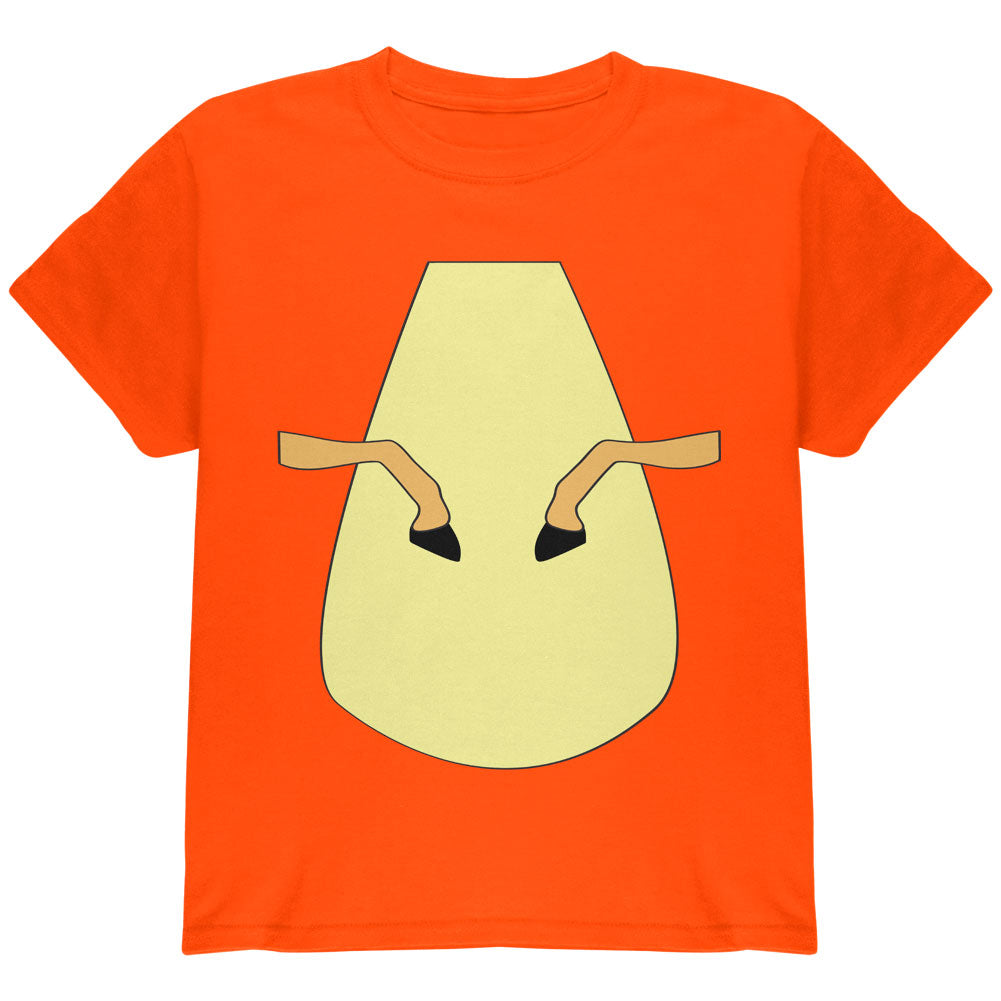 Halloween Magical Pony Costume Orange Youth T Shirt Youth T-Shirts Old Glory YLG Orange 