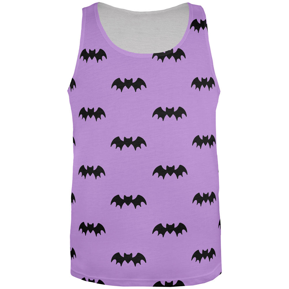 Halloween Bats Pattern All Over Mens Tank Top Men's Tank Tops global 2XL Multi 