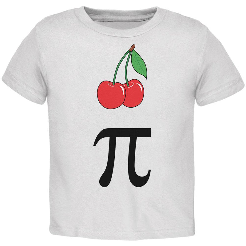 Halloween Math Pi Costume Cherry Day Toddler T Shirt Toddler T-Shirts Old Glory 2T White 