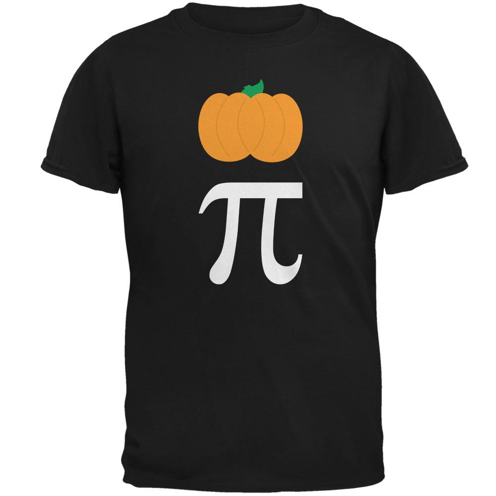 Halloween Math Pi Costume Pumpkin Day Mens T Shirt Men's T-Shirts Old Glory 2XL Black 