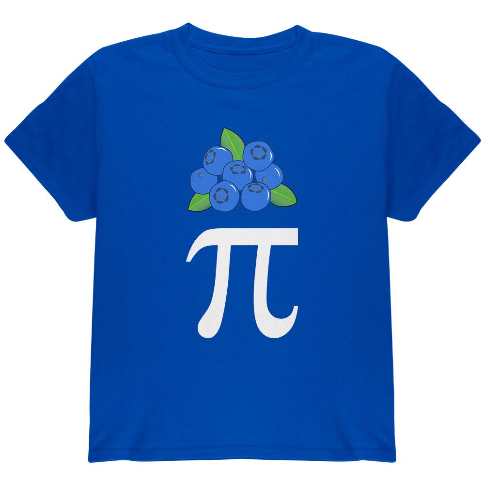 Halloween Math Pi Costume Blueberry Day Youth T Shirt Youth T-Shirts Old Glory LG Royal 