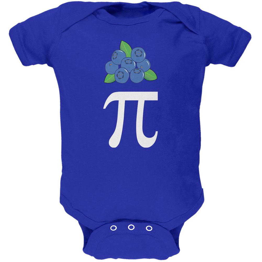 Halloween Math Pi Costume Blueberry Day Soft Baby One Piece Baby One Piece Old Glory 0-3M Royal 