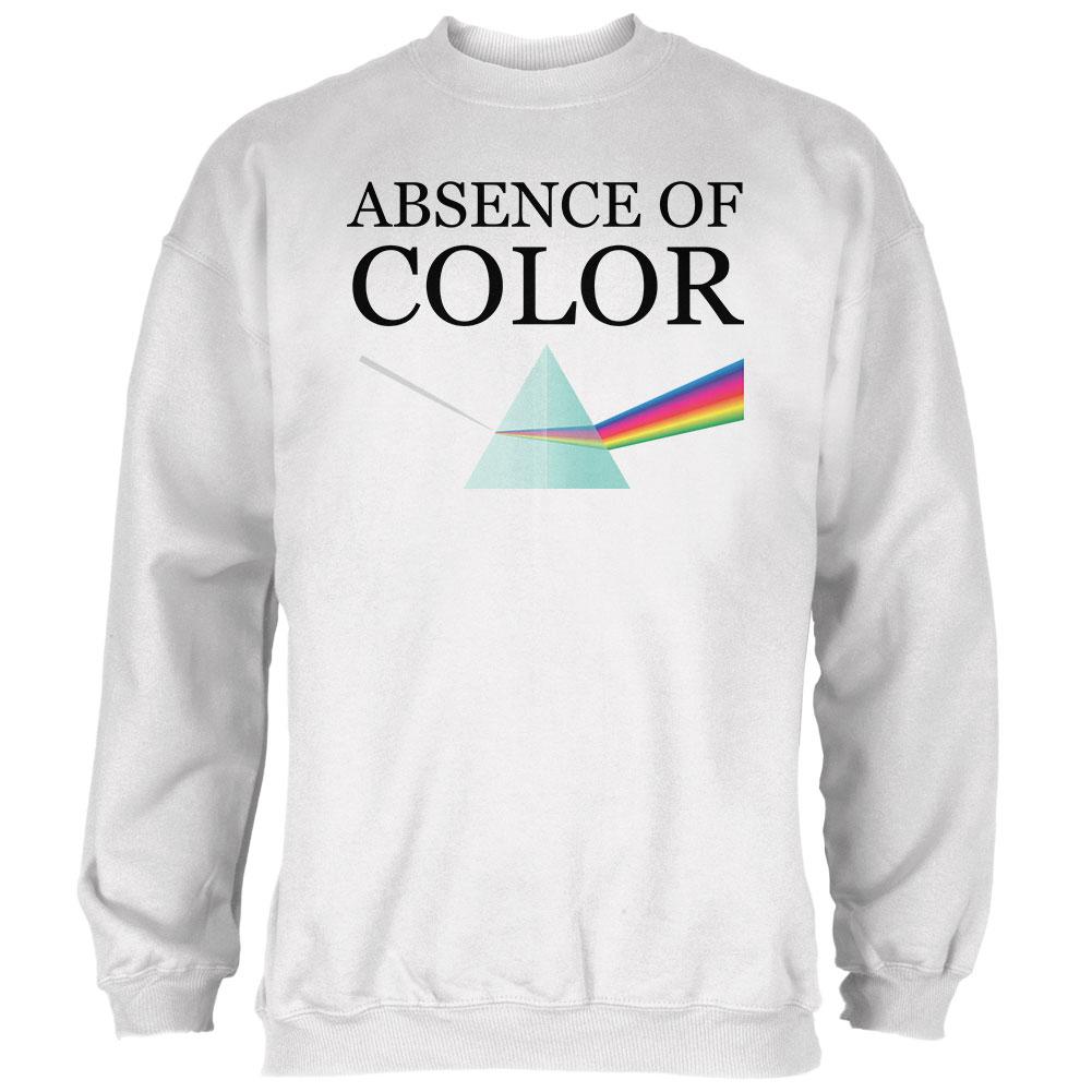 Halloween Absence of Color Costume Mens Sweatshirt Men's Sweatshirts Old Glory 2XL White 