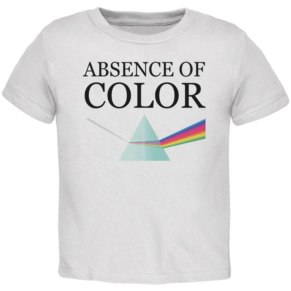 Halloween Absence of Color Costume Toddler T Shirt Toddler T-Shirts Old Glory 2T White 