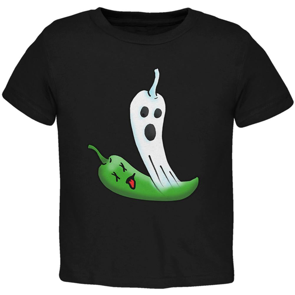 Halloween The Ghost Pepper of Cinco De Mayo Toddler T Shirt Toddler T-Shirts Old Glory 2T Black 