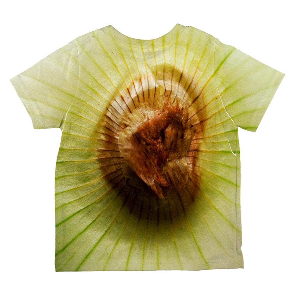 Halloween Yellow Sweet Onion Costume All Over Toddler T Shirt Toddler T-Shirts Old Glory   