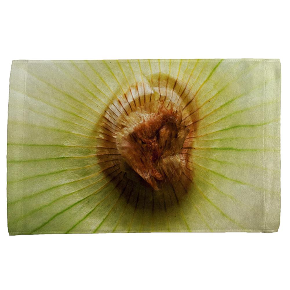 Yellow Sweet Onion All Over Hand Towel Hand Towel Old Glory OS Multi 