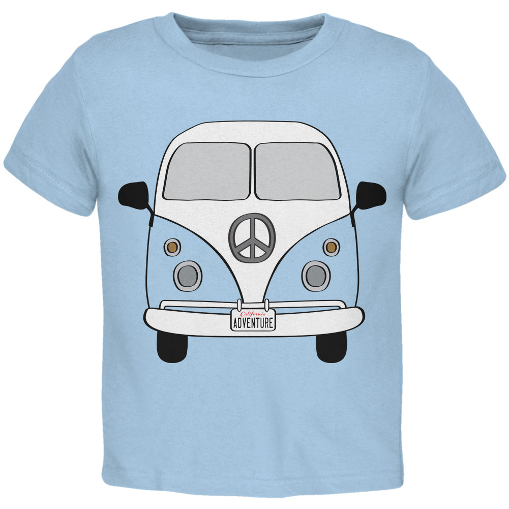 Halloween Travel Bus Costume Camper Adventure Toddler T Shirt Toddler T-Shirts Old Glory 2T Light Blue 