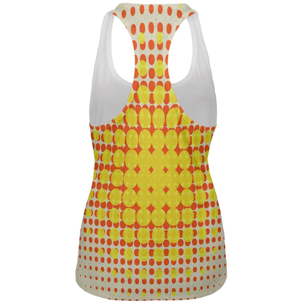 Halloween Boom Pow Vintage Comic Book Costume All Over Womens Work Out Tank Top Women's Tank Tops Old Glory   
