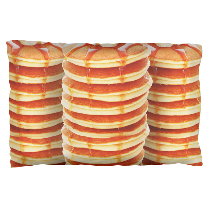 Pancakes and Syrup Breakfast Pillow Case Pillowcases Old Glory OS Multi 